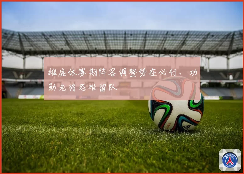 雄鹿休赛期阵容调整势在必行,功勋老将恐难留队